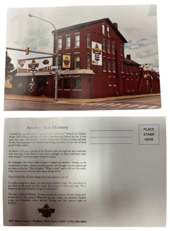 Anchor Bar Post Card